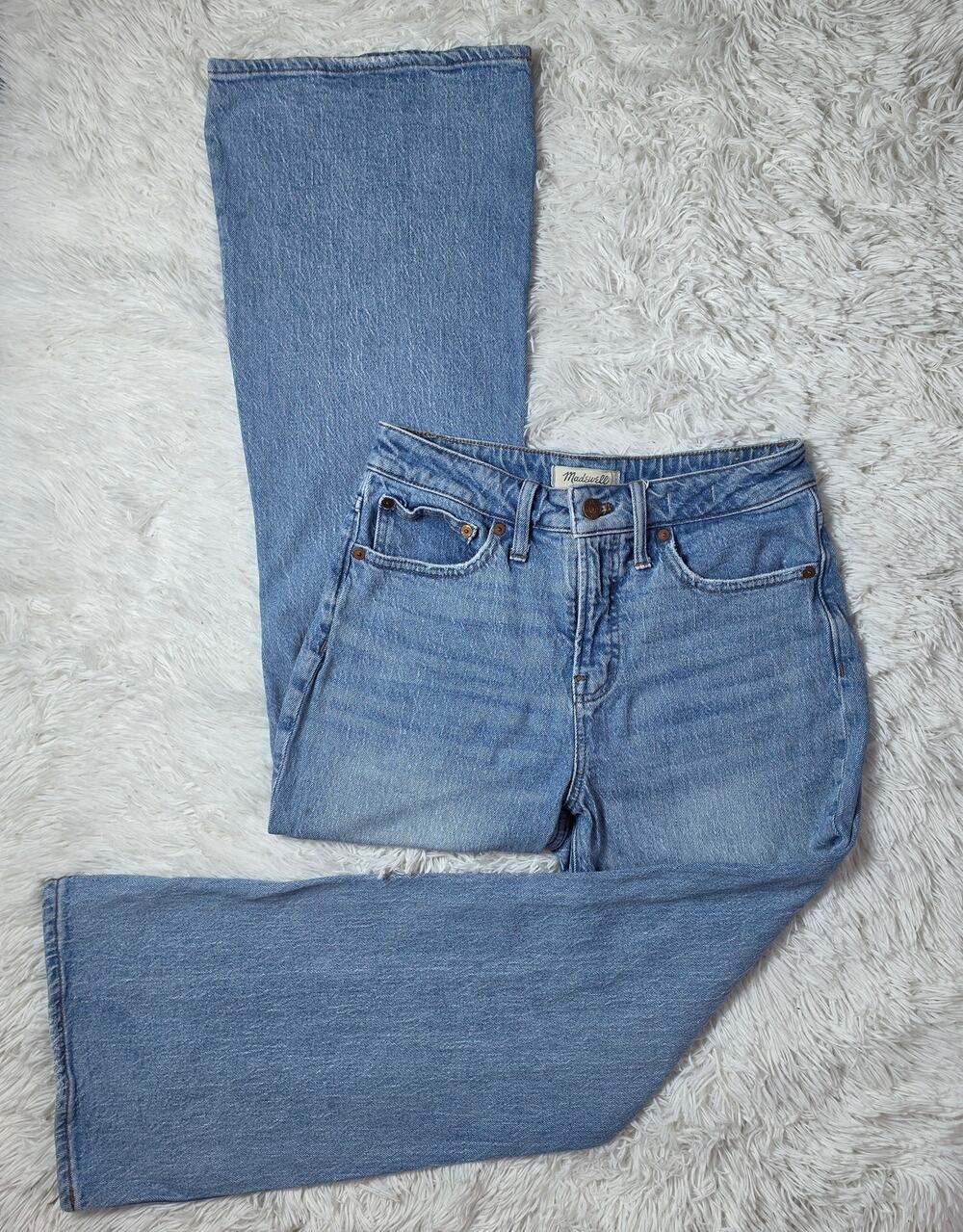 Madewell The Curvy Perfect Vintage Flare Jeans 28 Petite